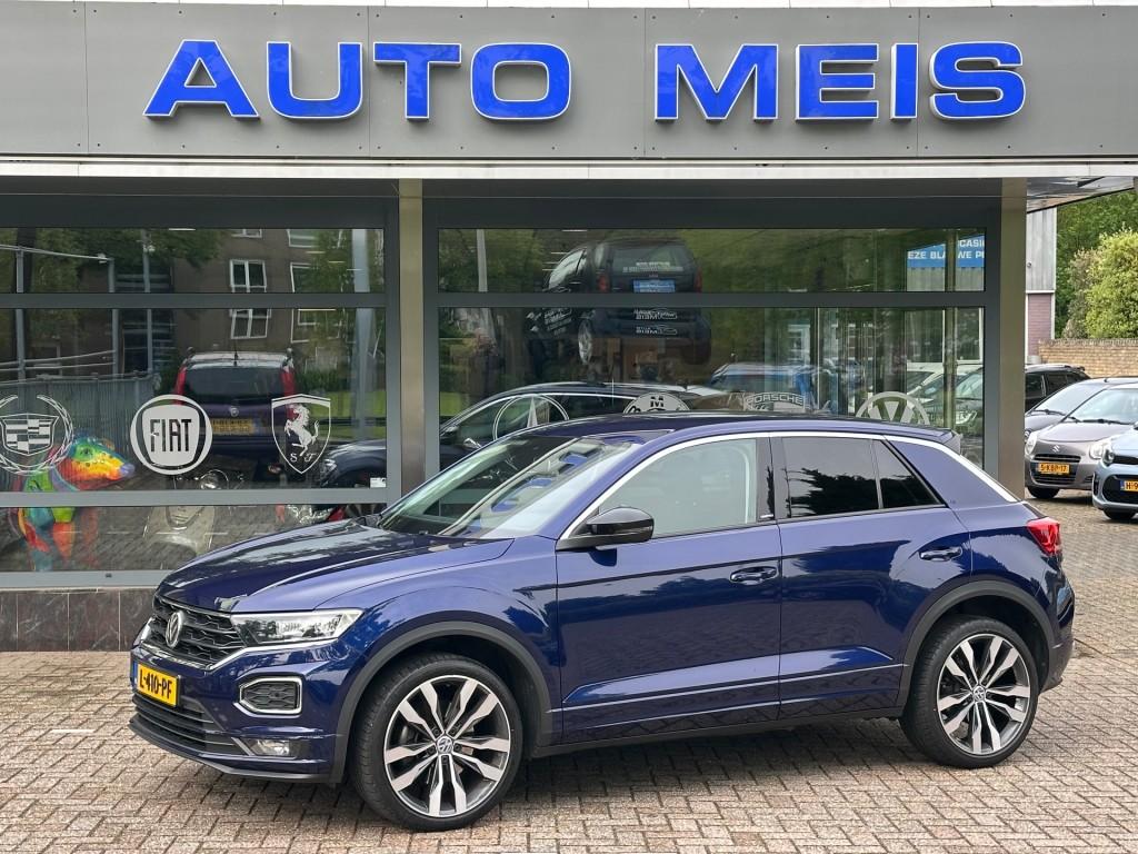 Volkswagen T-ROC 1.5 TSI SPORT Business R Automaat  Navi Cru, Euro 6, 4 cilinders, 150 pk, Blauw
