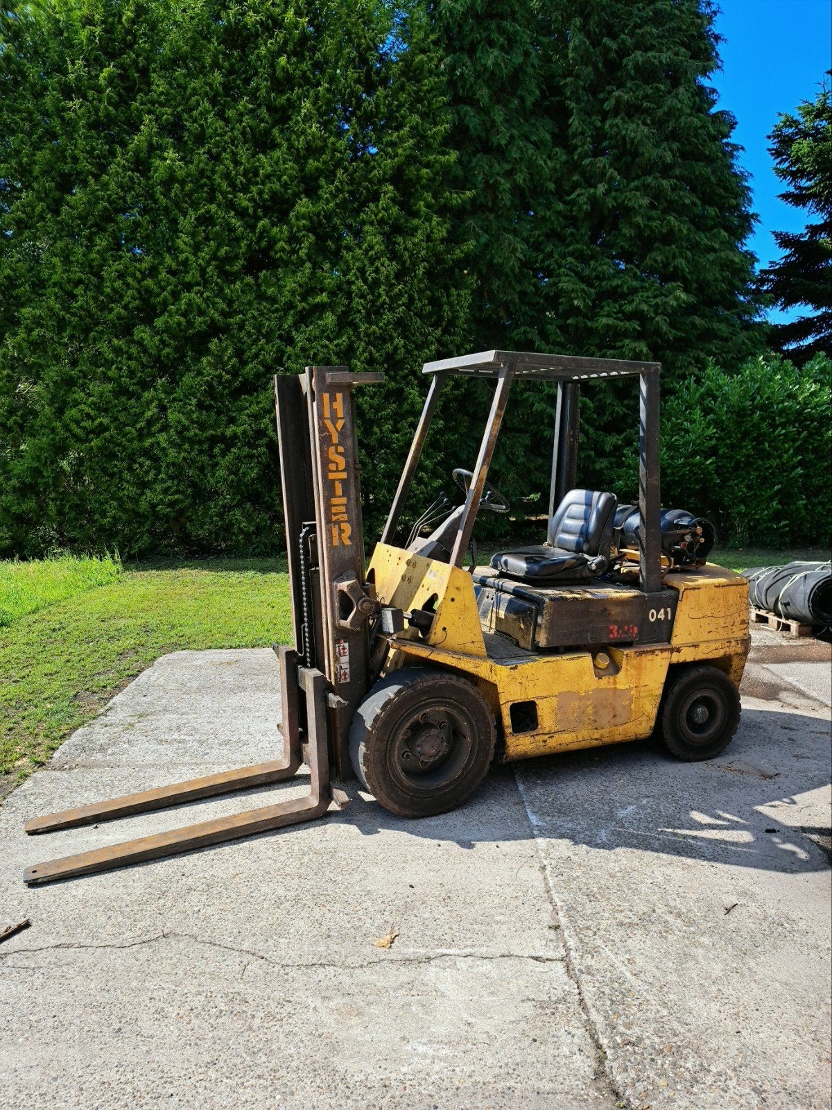 Heftruck 3 ton gas hyster, Doe-het-zelf en Verbouw, Ophalen of Verzenden