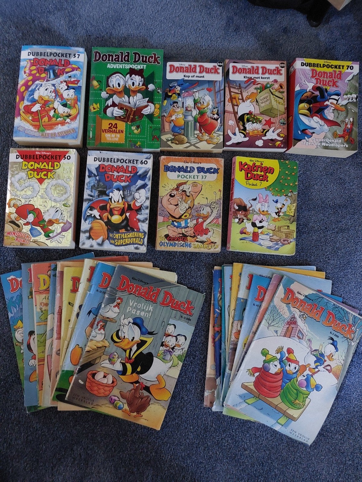 Donald Duck pockets en strips, Boeken, Meerdere stripboeken, Ophalen, Gelezen