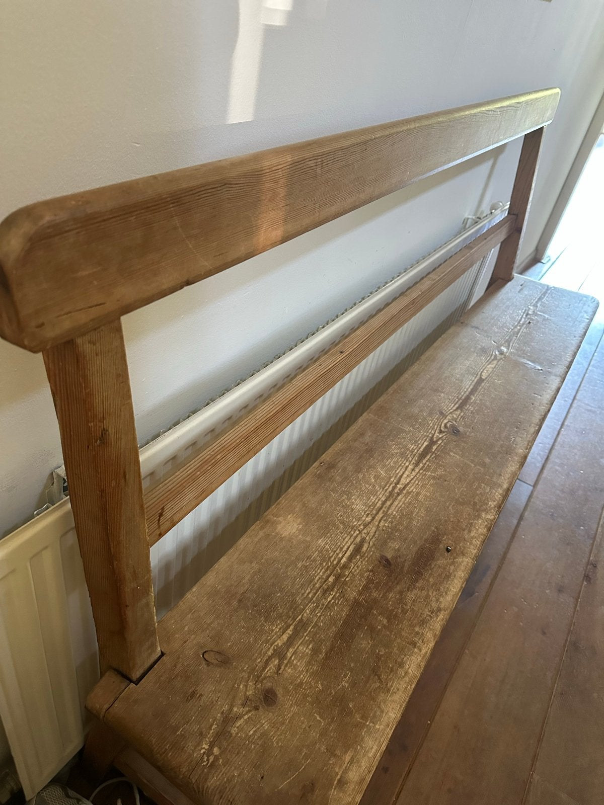 Antiek Frans eettafel bankje - 150 cm breed, Antiek en Kunst, Ophalen