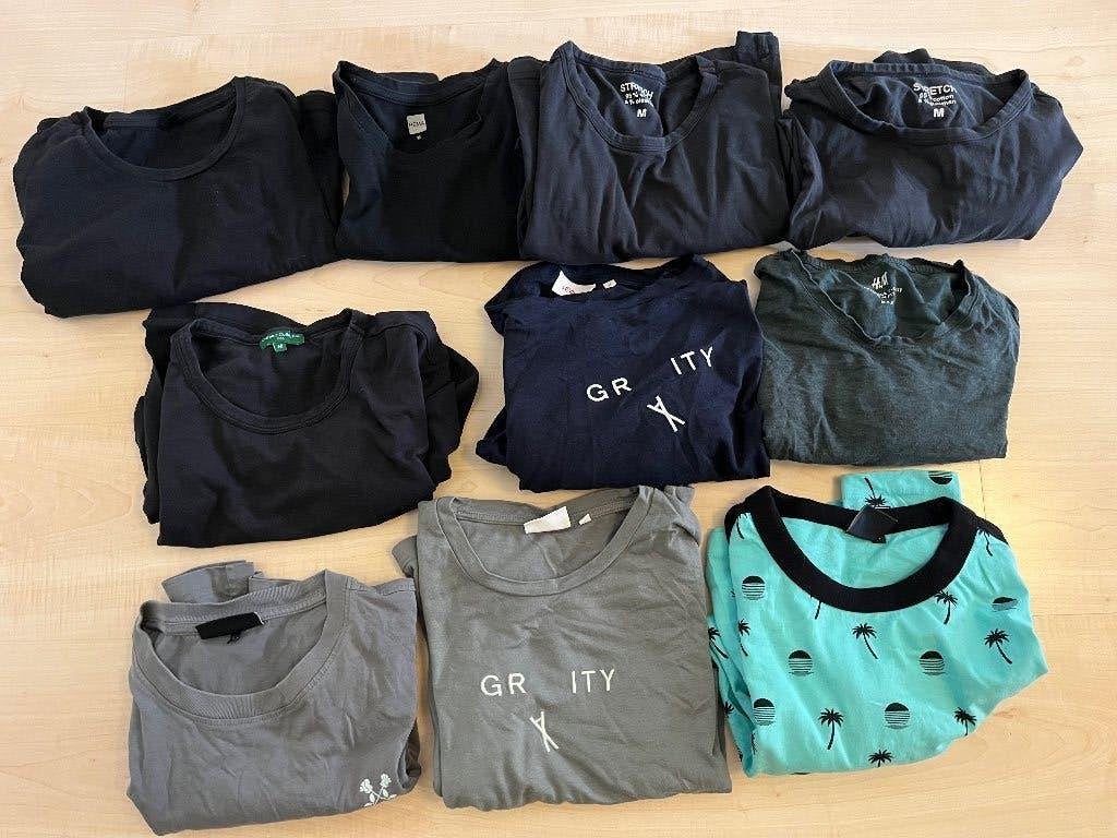 Pakket t shirts maat m, Verzenden, Zo goed als nieuw, Maat 48/50 (M)