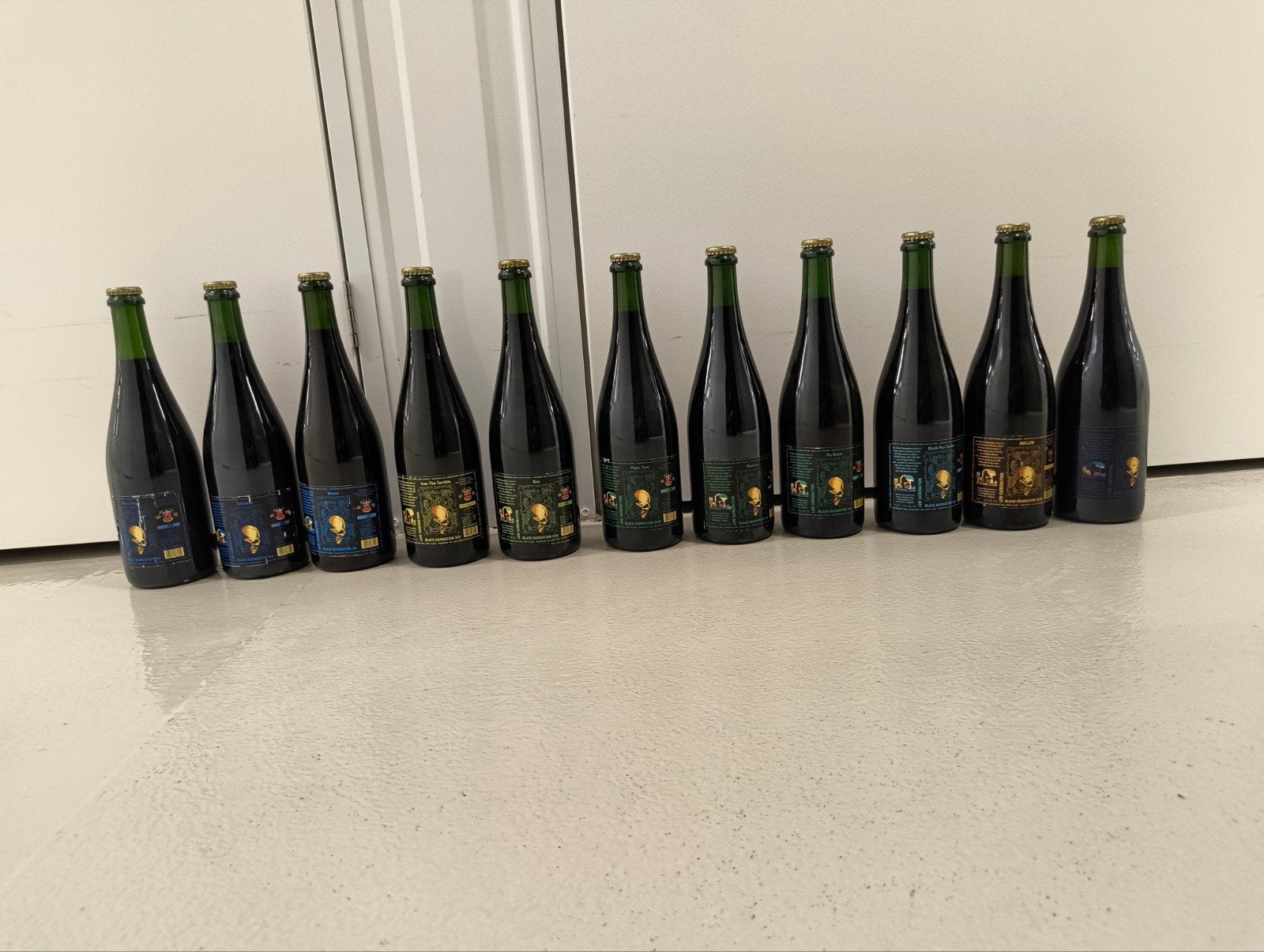 De Struise Brouwers – Black Damnation 2017 – 11 flessen, Verzamelen, Ophalen of Verzenden, Nieuw, Flesje(s), Overige merken