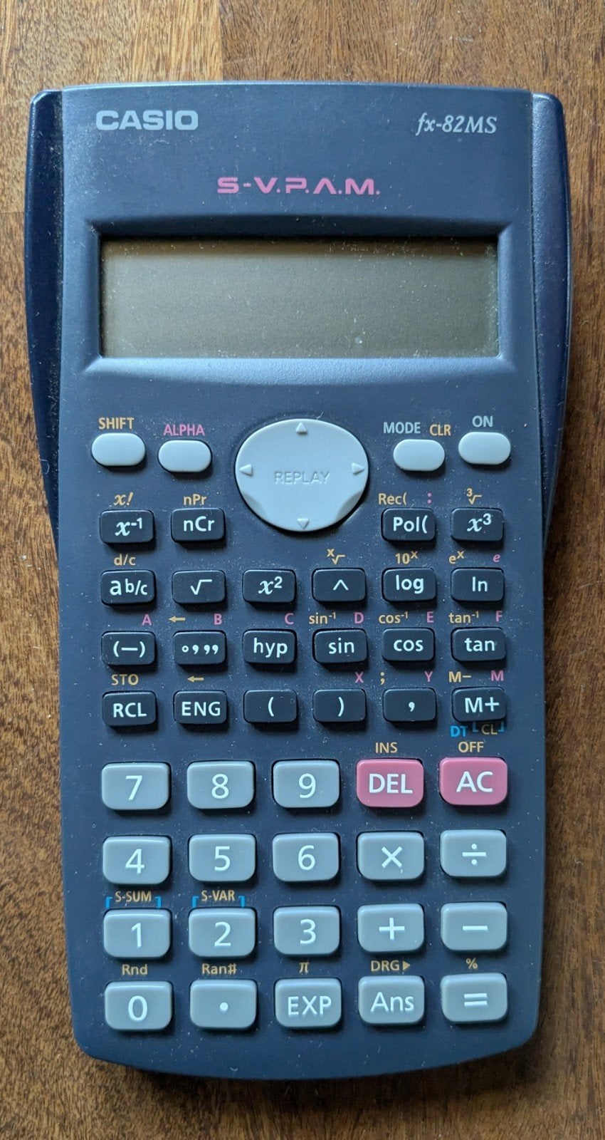 Casio fx-82MS rekenmachine, Ophalen of Verzenden, Gebruikt