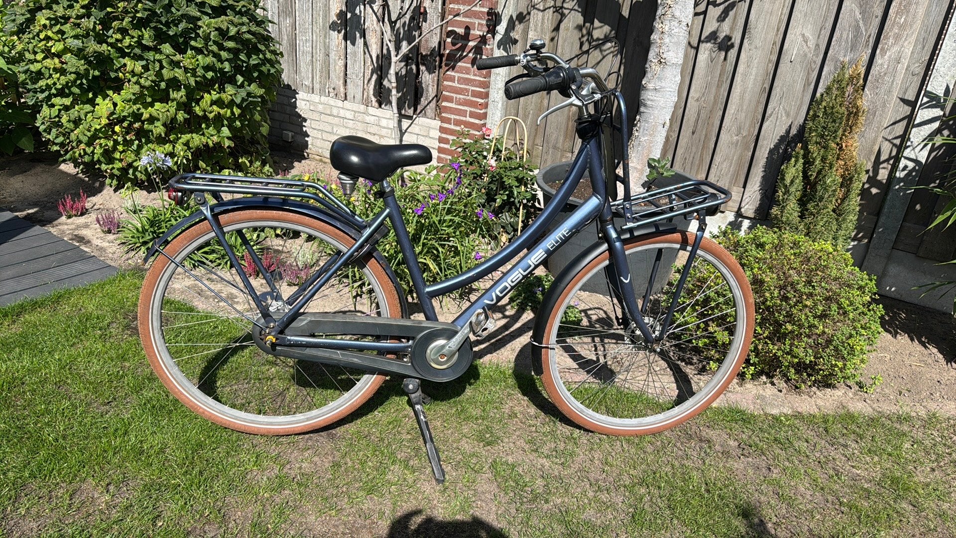 Dames/meisjes transportfiets met 7 versnellingen, 50 tot 53 cm, Ophalen of Verzenden, Zo goed als nieuw, Handrem