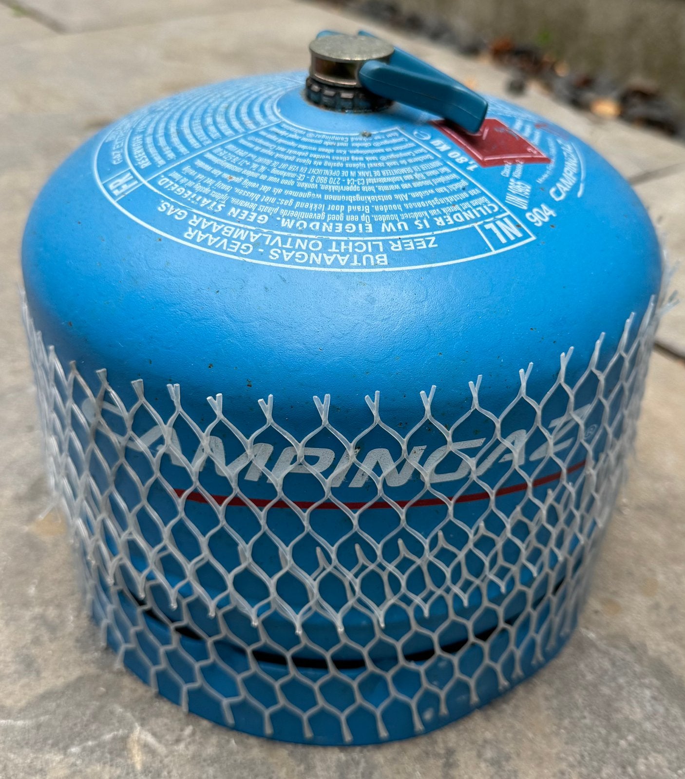 Campingaz 904 fles, Ophalen, Zo goed als nieuw