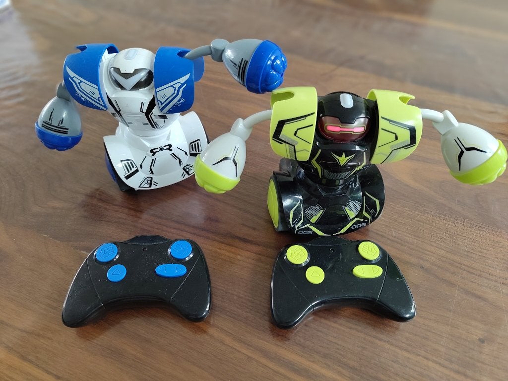 Robo Kombat Gevechtsrobots – Duo Set, Ophalen, Gebruikt