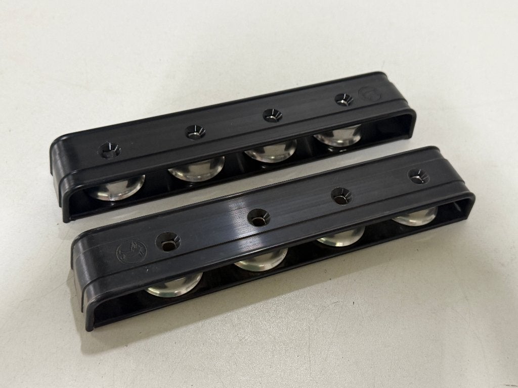 2 x Nieuwe Valgeleider 4 schijfs 37 mm, Verzenden, Nieuw, Lijn of Blok