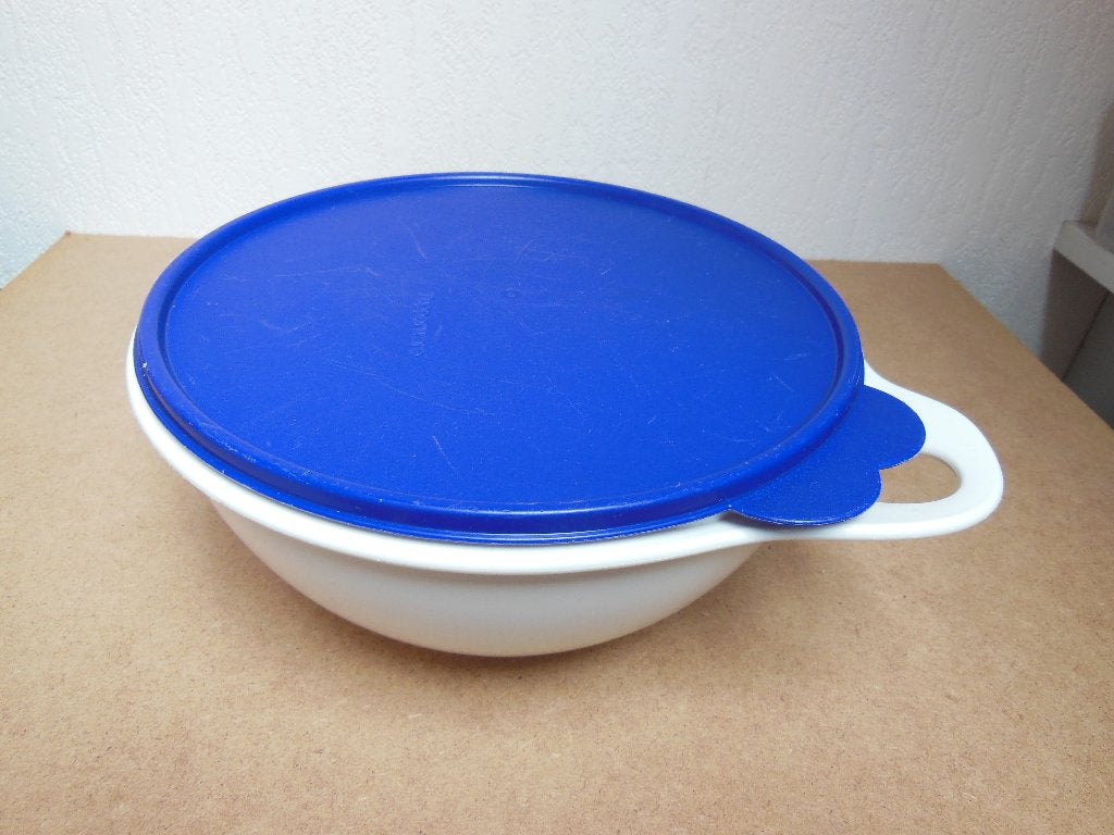 Tupperware Ruimtekom 2,75 liter, Ophalen, Gebruikt, Blauw, Bak of Kom