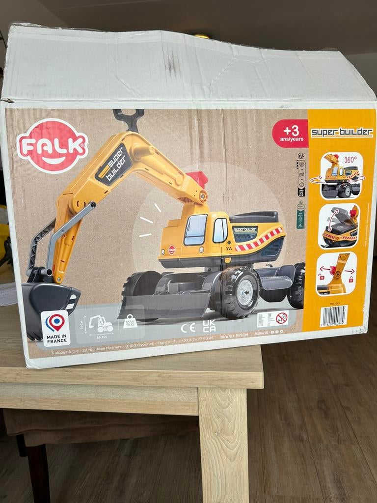 Super Builder graafmachine op wielen, Ophalen of Verzenden, Zo goed als nieuw