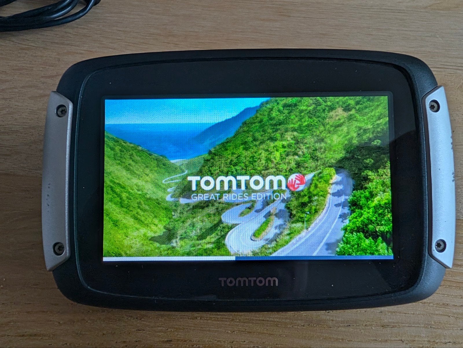 TomTom Rider 410 Great Rides Edition + accessoires, Ophalen of Verzenden, Zo goed als nieuw