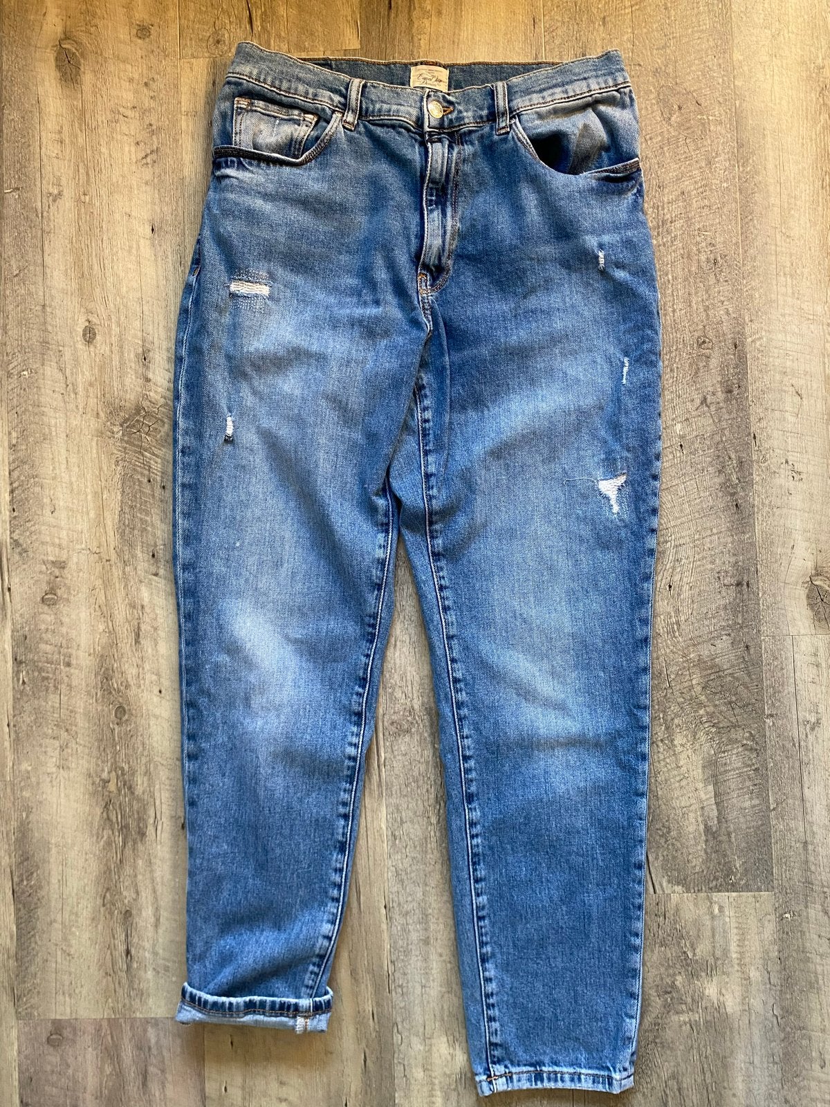 Cup of Joe Lynn Mom Fit Jeans W30 L30, Ophalen of Verzenden, Gedragen, Blauw, W30 - W32 (confectie 38/40)