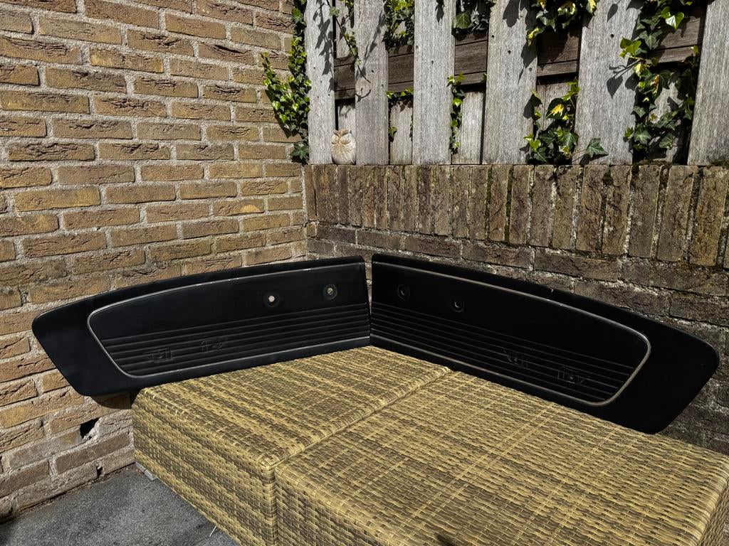 Deurpanelen origineel Ford Mustang 1966 - Zwart (set), Auto-onderdelen, Interieur en Bekleding, Ophalen, Gebruikt, Ford USA
