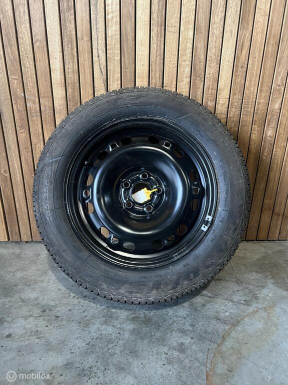 Set wielen set staal Seat Ibiza 6F ('17-'21), Auto-onderdelen, Banden en Velgen, Velg(en), 15 inch, 185 mm, Gebruikt, Ophalen of Verzenden