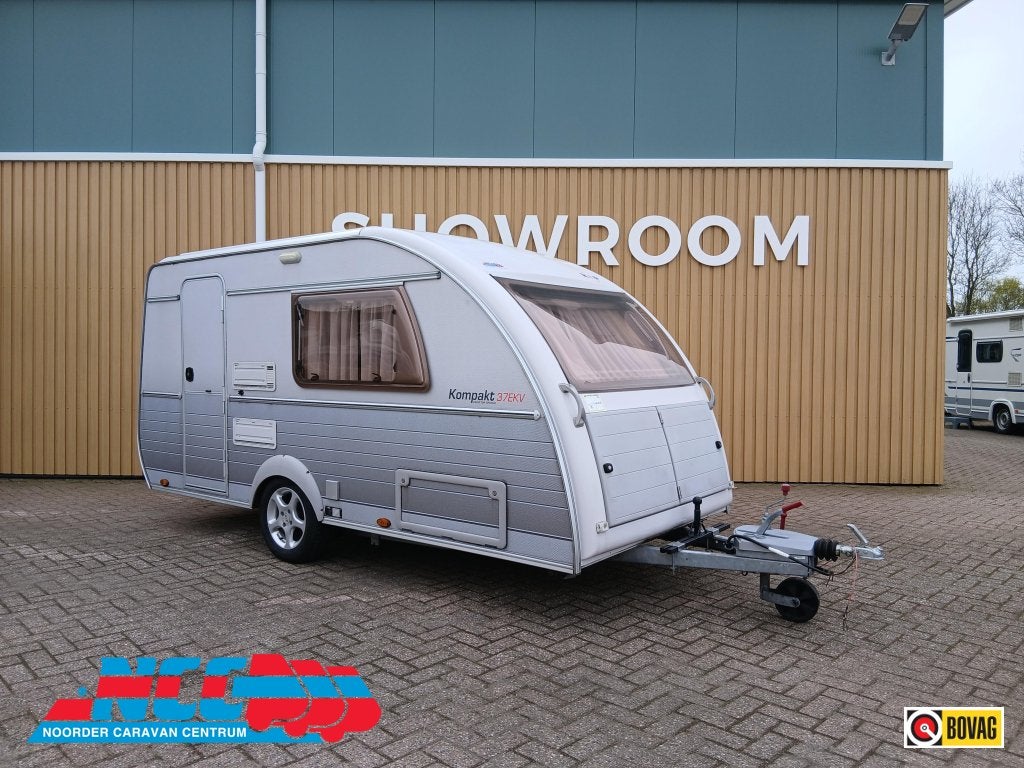 Kip Kompakt 37 EKV VERKOCHT, Caravans en Kamperen, Overige typen, Standaardzit, Kip, Tot en met 2