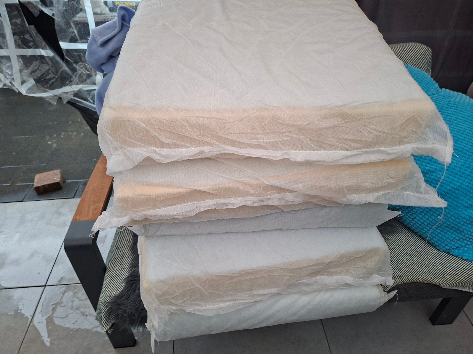 Tuinkussens 5 stuks binnen vulling, Tuin en Terras, Ophalen, Minder dan 5 meter