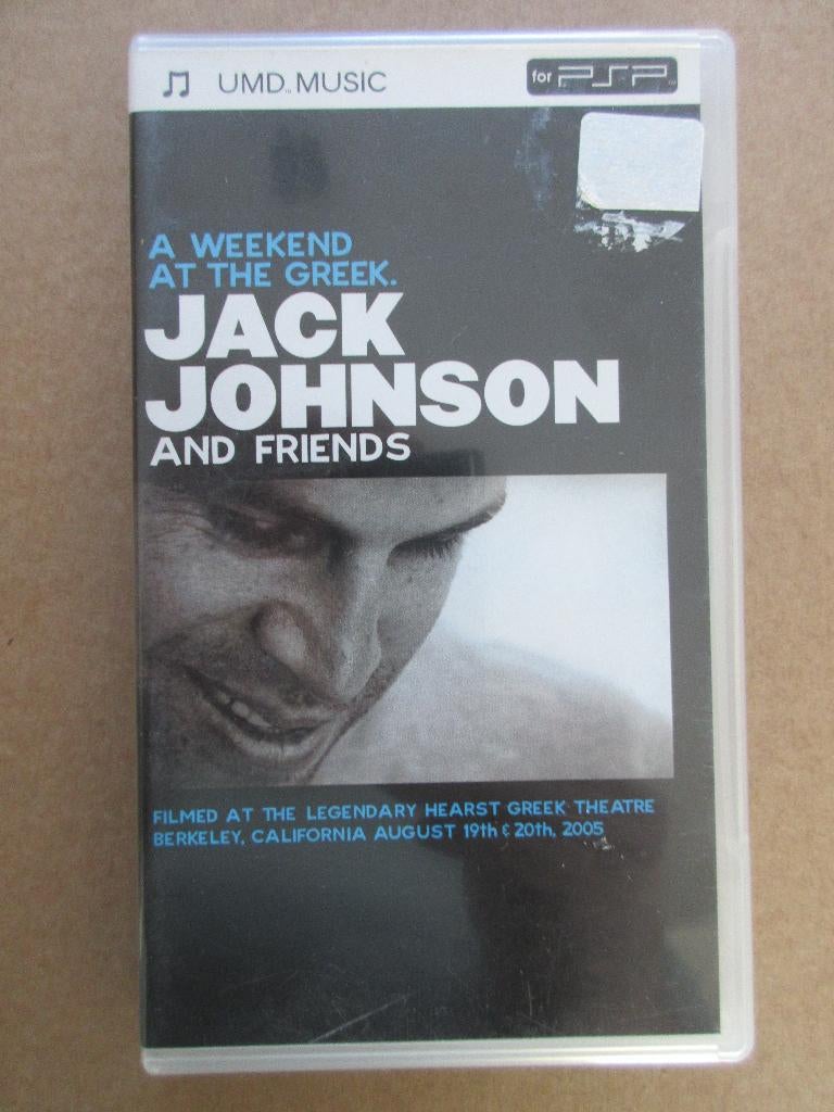 Jack Johnson And Friends A Weekend At The Greek - UMD music, Alle leeftijden, Ophalen of Verzenden, Zo goed als nieuw