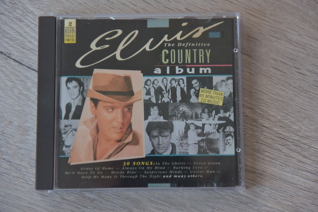 ELVIS PRESLEY -- THE DEFINITIVE COUNTRY ALBUM, Inclusief doosje, Zo goed als nieuw, Verzamelalbum, Verzenden