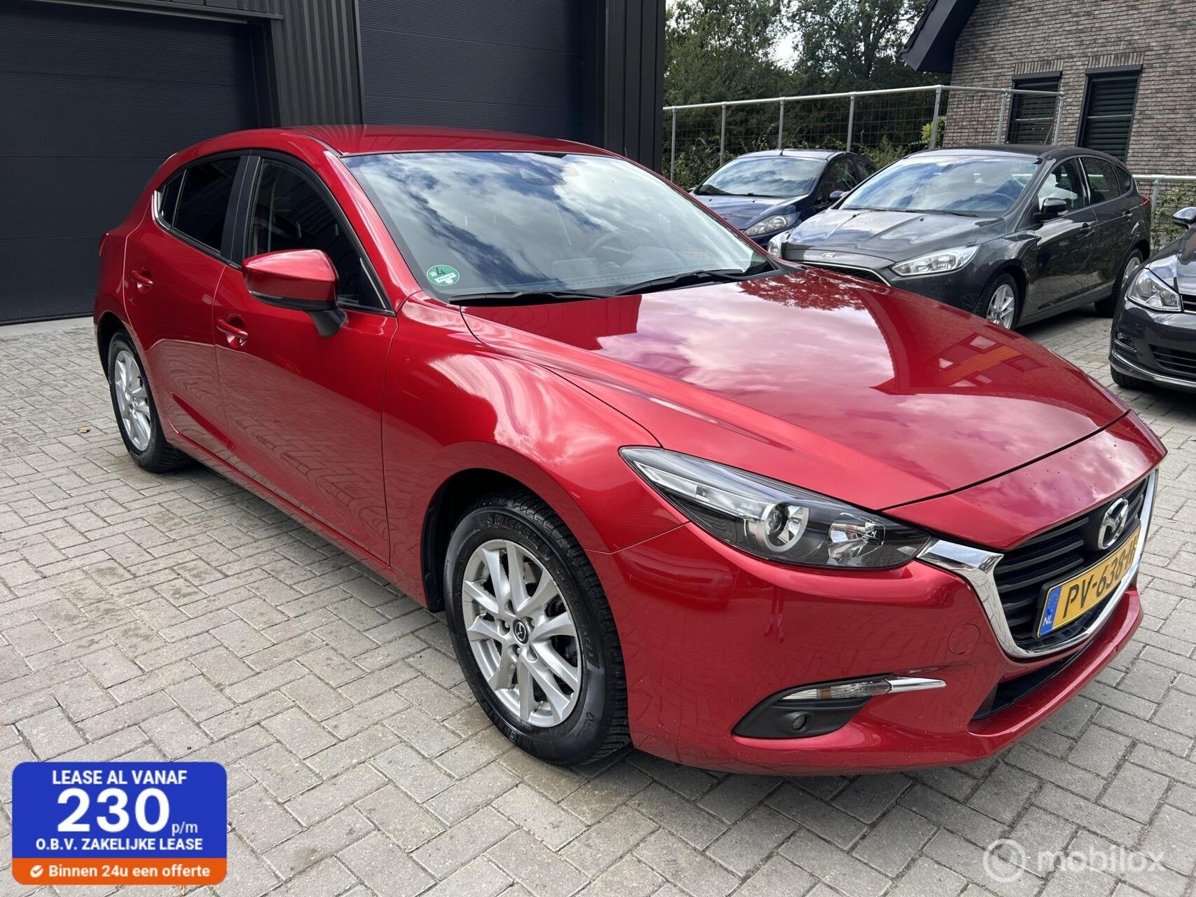Mazda 3 2.0 SkyActiv-G 120 SkyLease 1e EIG*Trekh*Stoelv*Deal, Auto's, Voorwielaandrijving, Gebruikt, Euro 6, 4 cilinders