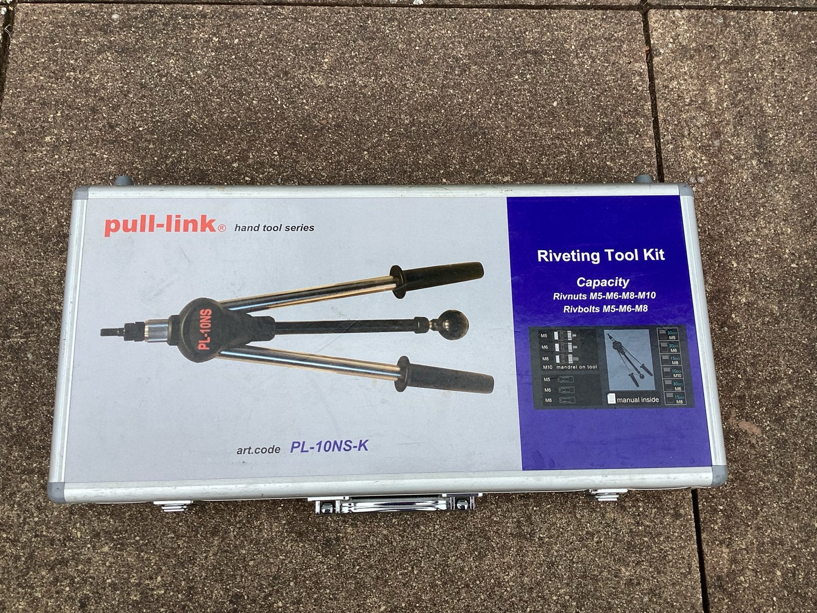 Pull Link pluggenzetter PL-10NS-K voor schroefdraadpluggen, Ophalen, Nieuw, Overige typen, Overige merken