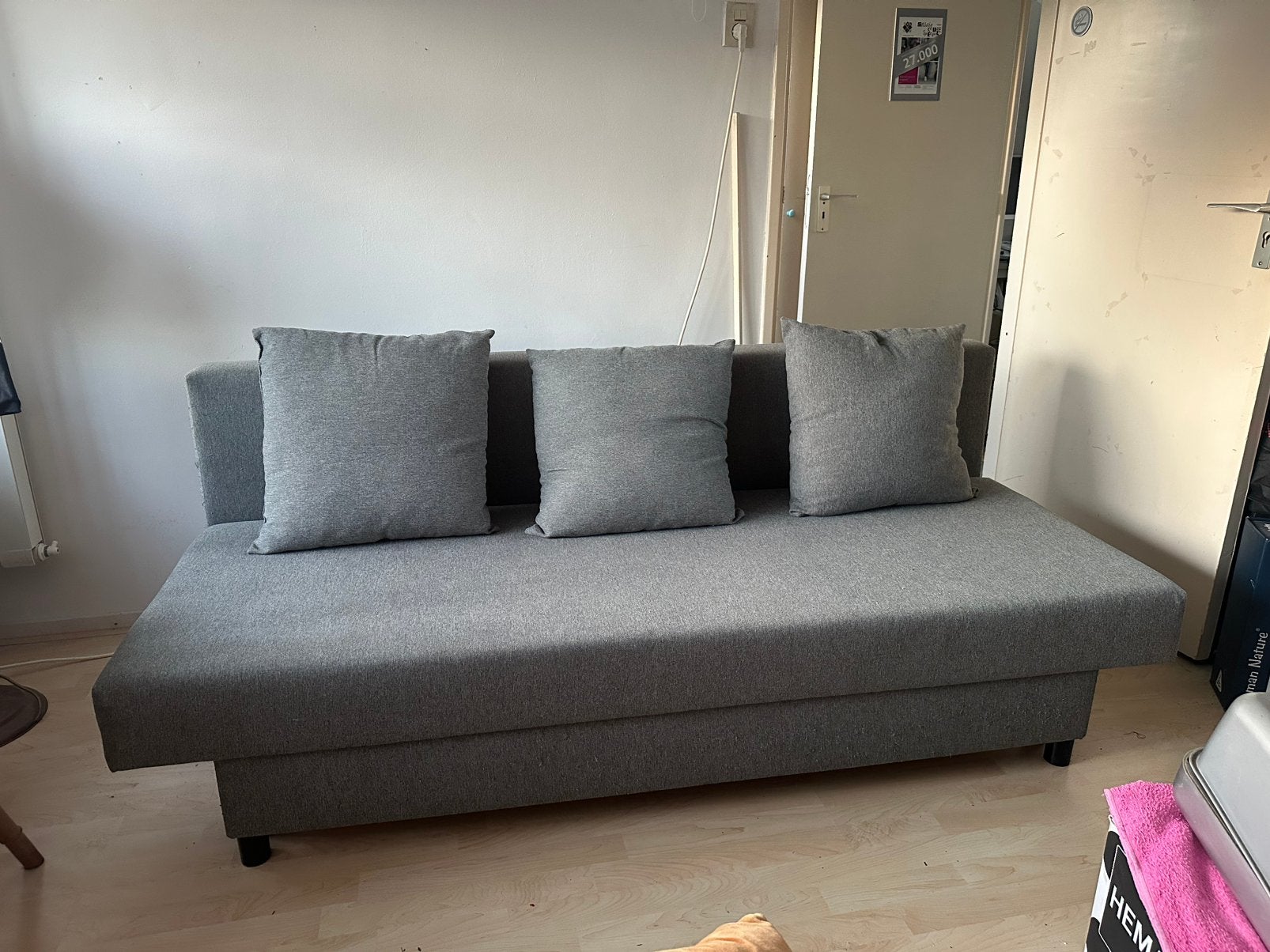 Ikea slaapbank | ÄLVDALEN, Ophalen, Zo goed als nieuw, Tweepersoons, 140 cm