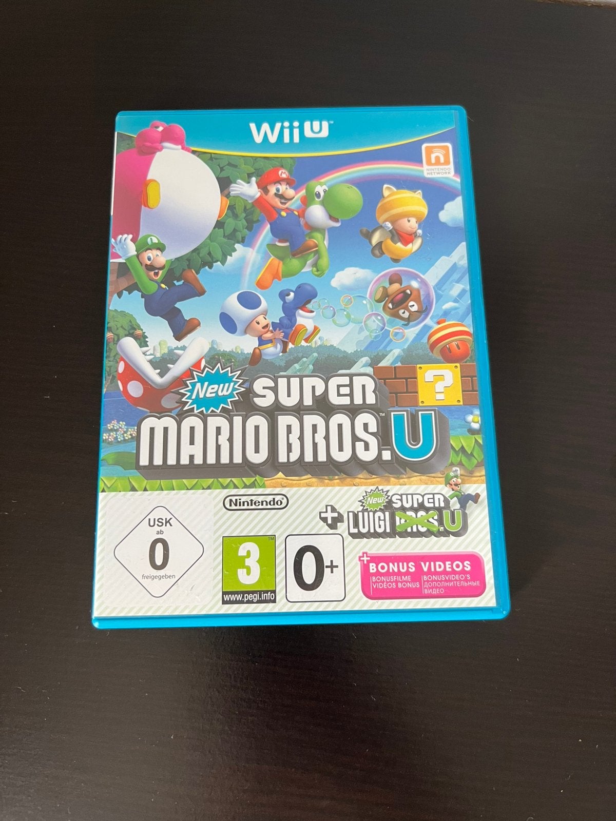 New Super Mario Bros. U + New Super Luigi U Bundle, Wii U, Spelcomputers en Games, Ophalen of Verzenden, Zo goed als nieuw, Platform