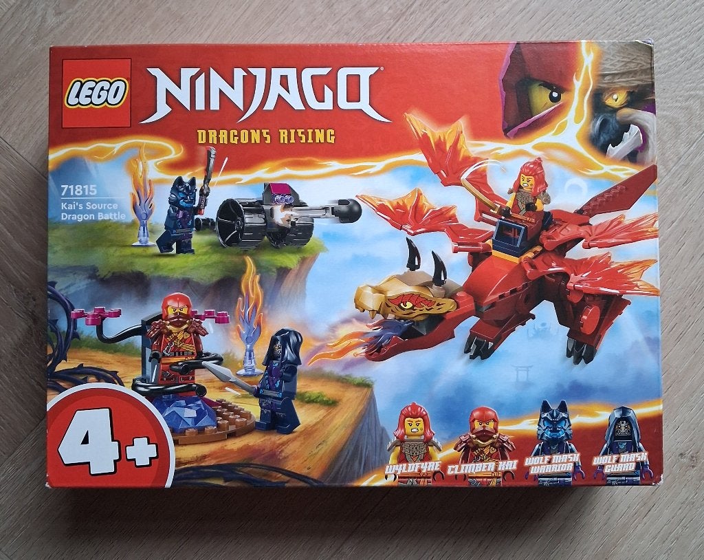 LEGO 71815 Ninjago: Kai's brondrakenstrijd, Lego, Nieuw, Ophalen of Verzenden, Ninjago