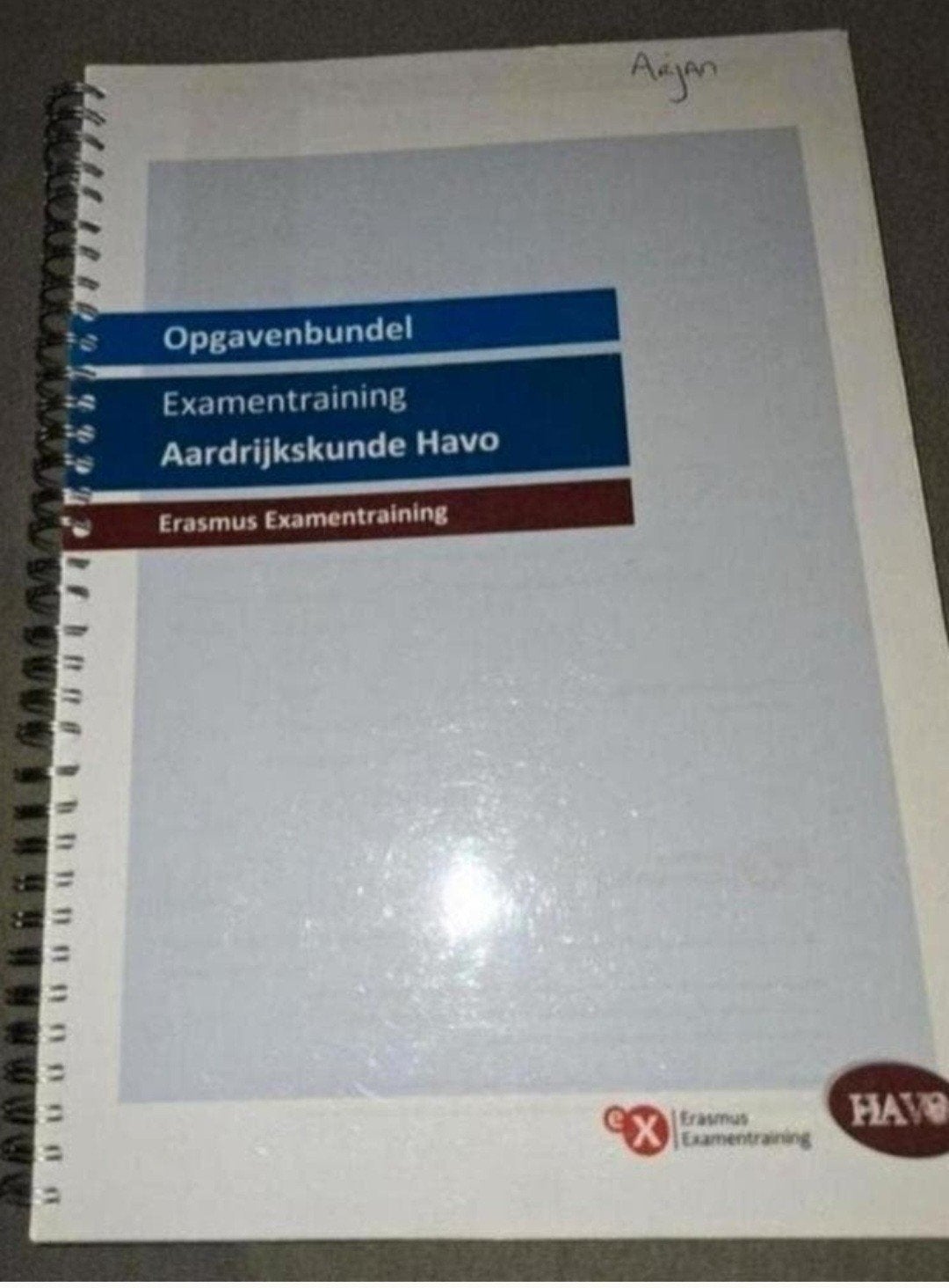 Opgavenbundel Examentraining Aardrijkskunde Havo, HAVO, Ophalen of Verzenden, Erasmus Examentraining, Aardrijkskunde