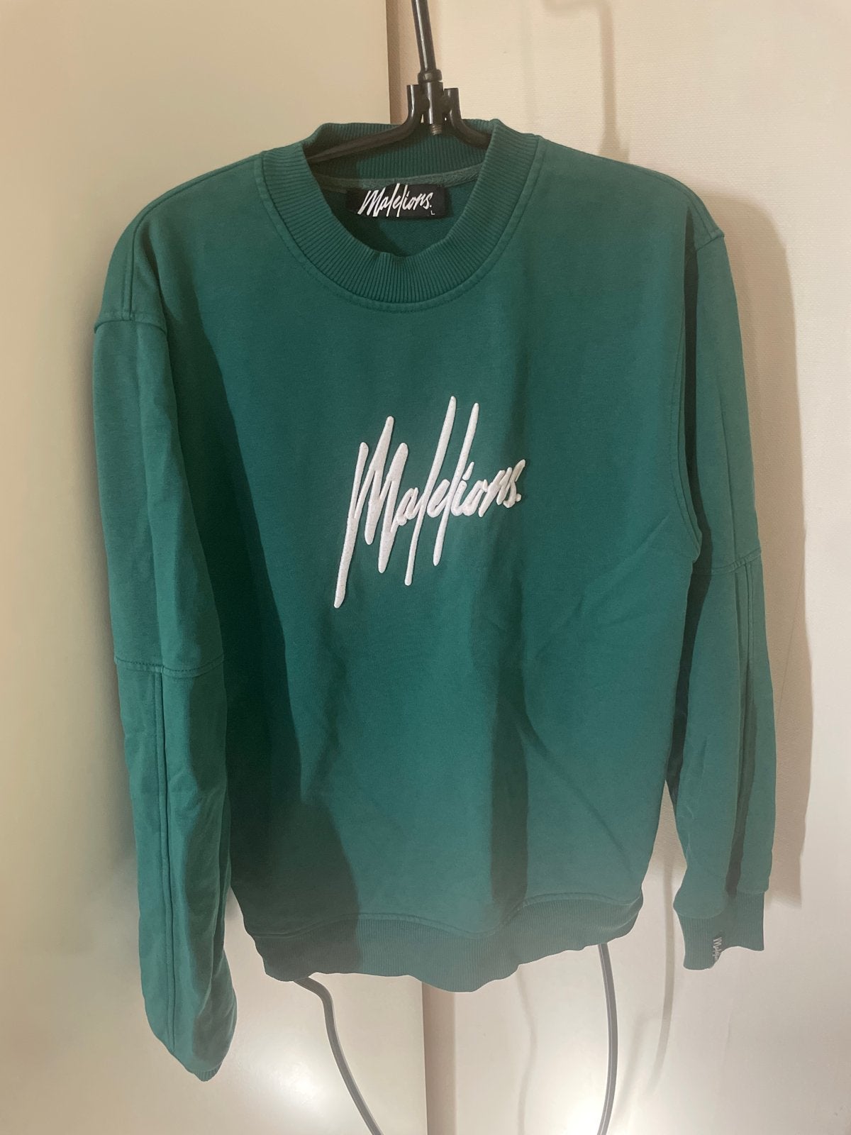 Malelions sweater groen maat L, Ophalen of Verzenden, Zo goed als nieuw, Maat 52/54 (L), Groen