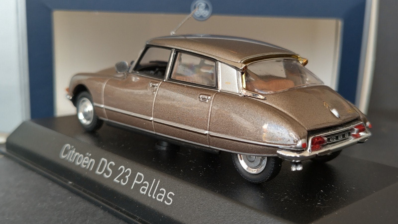 Citroen DS 23 Pallas Brun Scarabee 1:43 Norev Pol, Auto, Verzenden, ., Norev