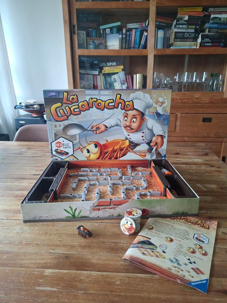 La Cucaracha bordspel - Ravensburger, Drie of vier spelers, Ophalen of Verzenden, Zo goed als nieuw, Ravensburger