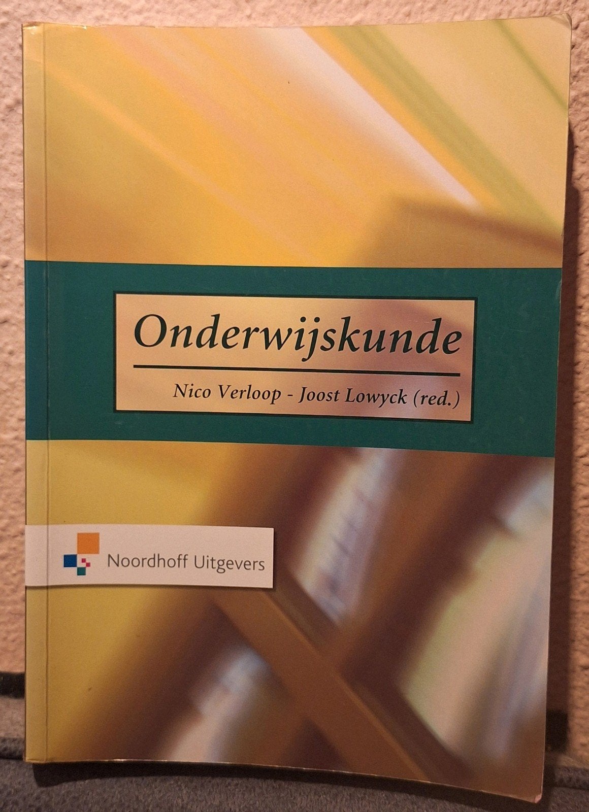 Prima exemplaar! Onderwijskunde - N. Verloop & J. Lowyck, Boeken, Gelezen, Nico Verloop, Joost Lowyck, Ophalen of Verzenden, Gamma