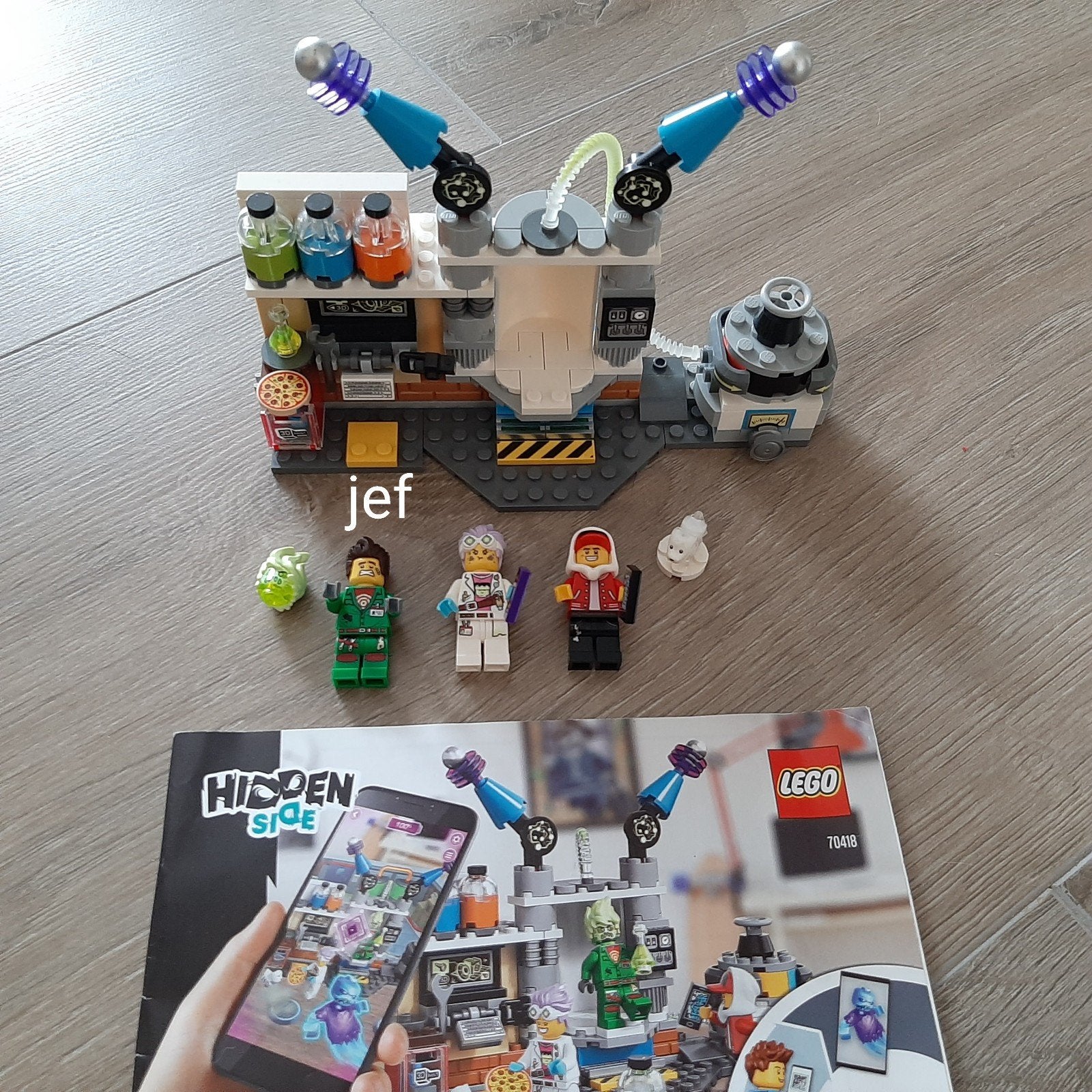 LEGO Hidden Side 70418 J.B Spooklab, Kinderen en Baby's, Speelgoed | Duplo en Lego, Overige thema's, Lego, Ophalen of Verzenden