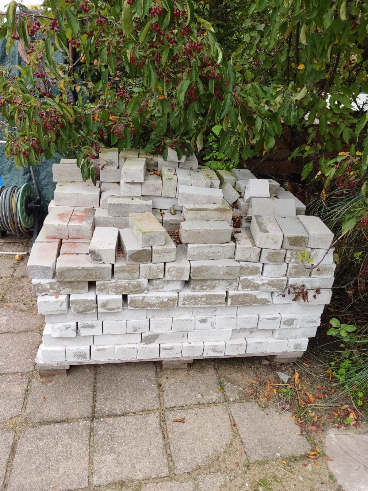 Kalkzandstenen, Ophalen, Gebruikt, Kalkzandstenen