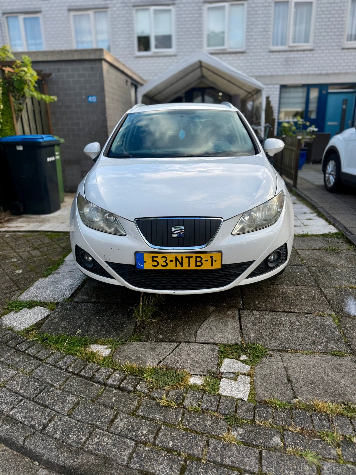 Seat Ibiza 1.2TDI 55KW Ecomotive ST 2010 Wit, Ophalen