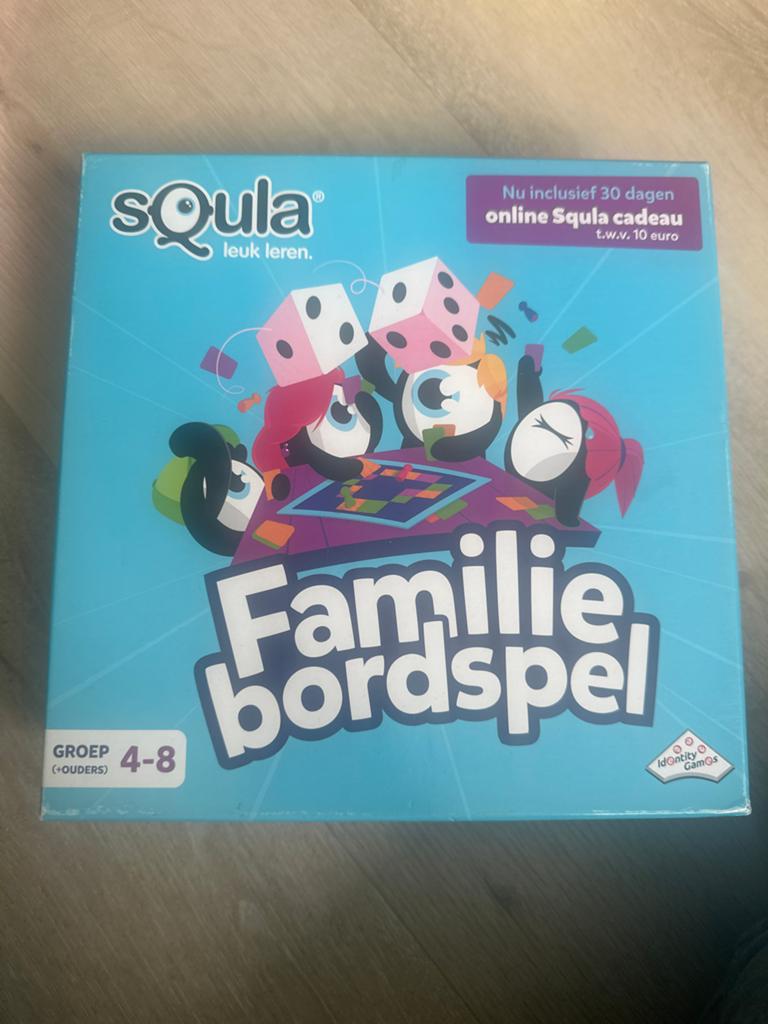 Squla Familie Bordspel groep 4-8- Compleet en Leerzaam, Ophalen of Verzenden, Zo goed als nieuw