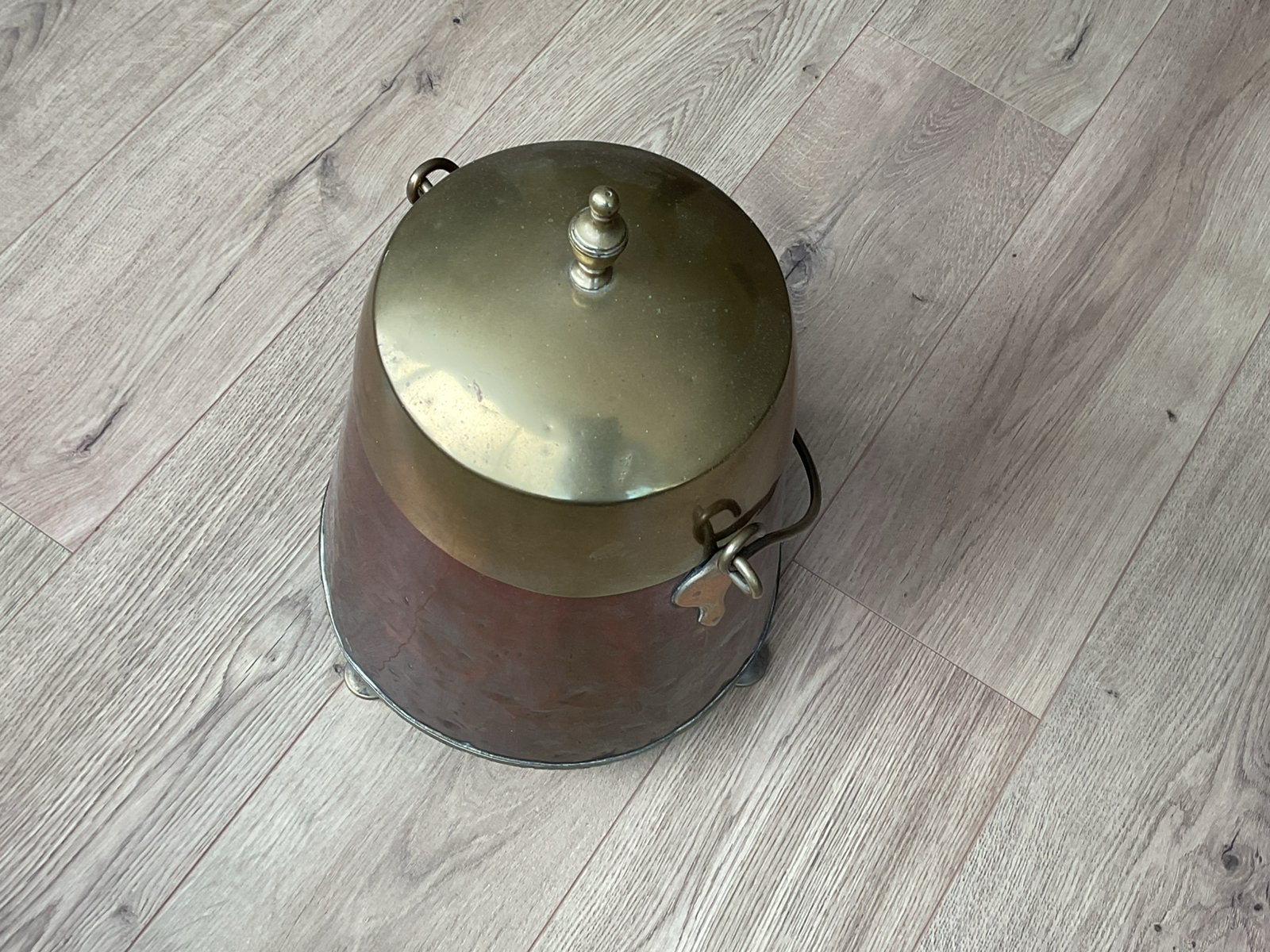 antieke doofpot, Ophalen, Koper