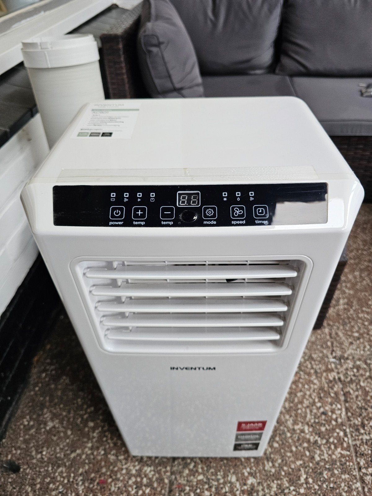 Inventum AC901 3-in-1 Mobiele Airco, Ophalen, Afstandsbediening, 3 snelheden of meer, Zo goed als nieuw