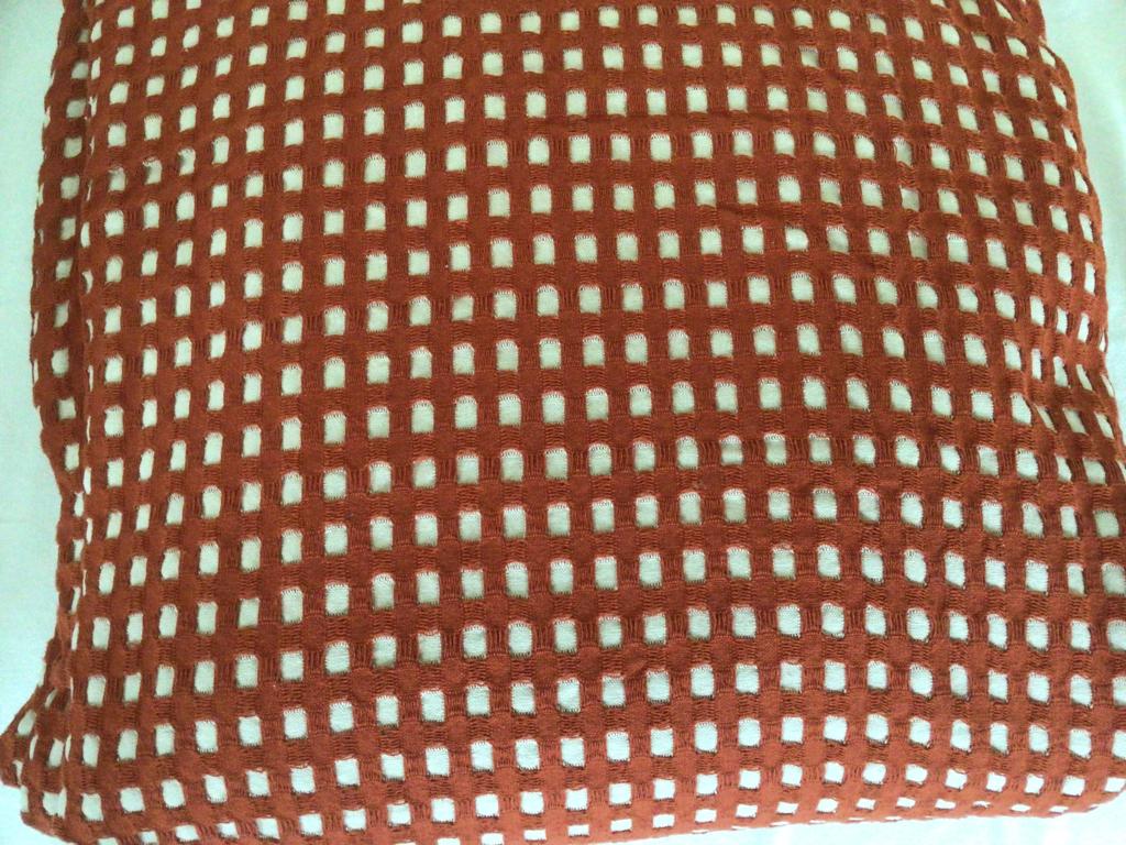 Zgan Ikea sprei plaid Perartuja rood/bruin/beige 250x230 cm, Huis en Inrichting, Ophalen, Zo goed als nieuw, Tweepersoons, Overige typen