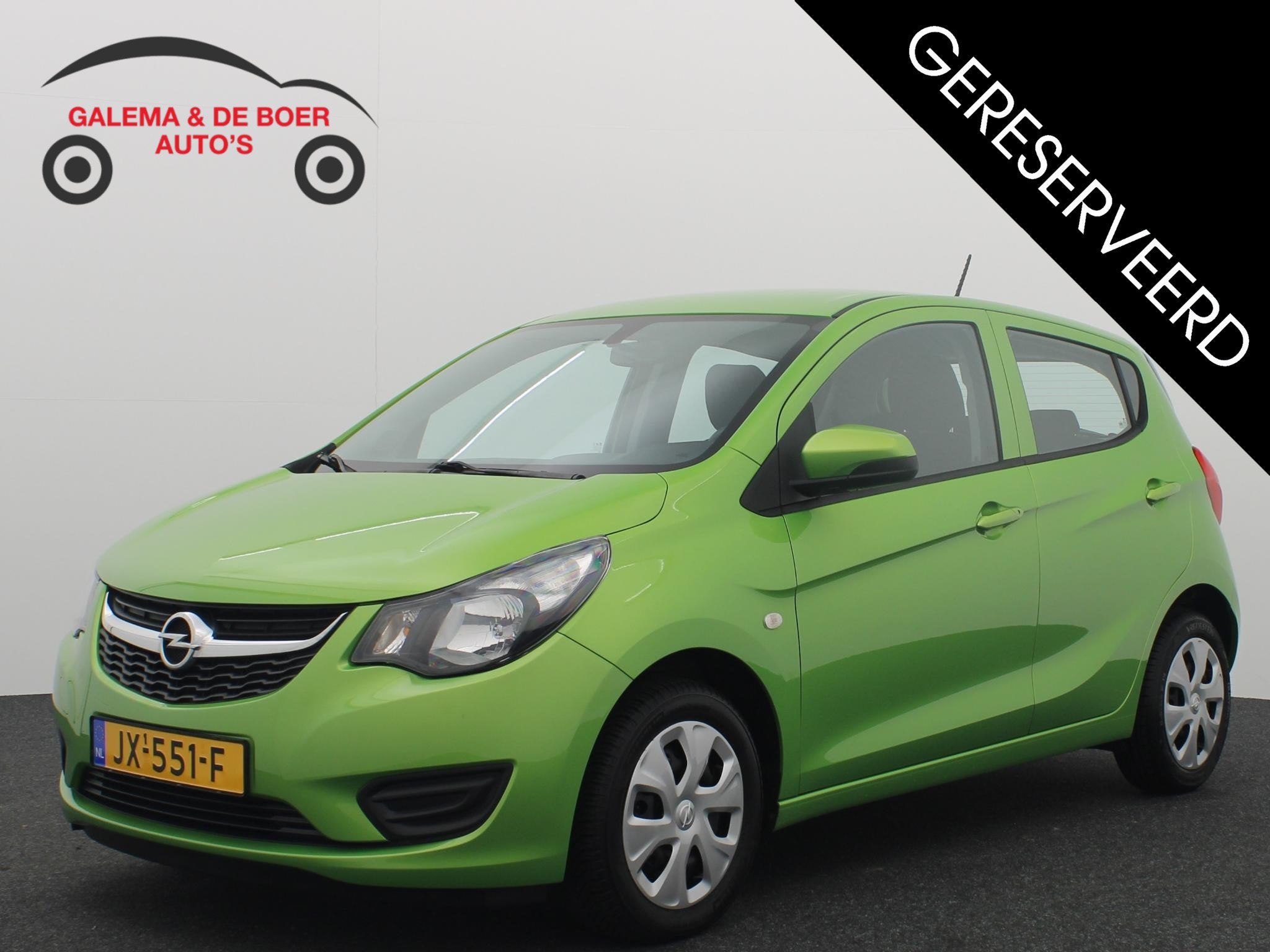 Opel KARL 1.0 ecoFLEX Edition AIRCO / ELEK RAMEN / RADIO / C, Auto's, Voorwielaandrijving, 839 kg, Stof, Gebruikt