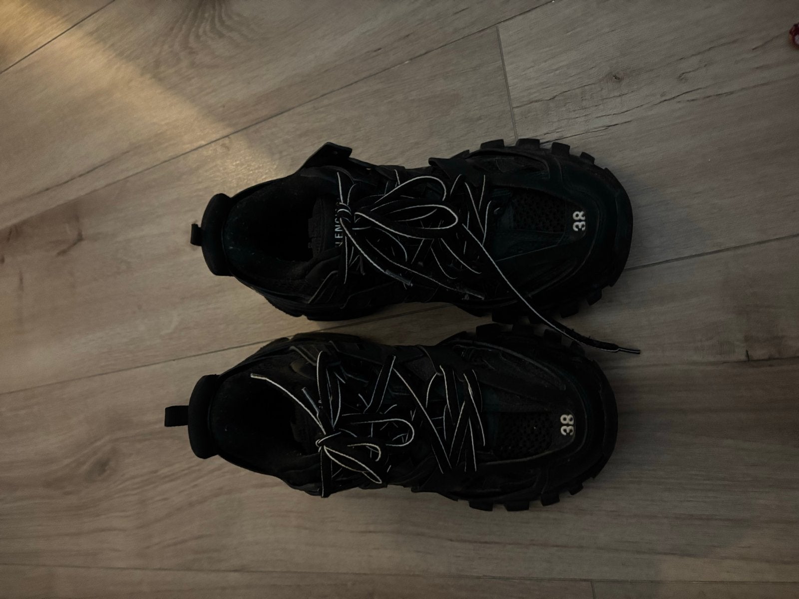 Balenciaga Track Sneakers Zwart Maat 38, Verzenden, Zwart, Sneakers of Gympen, Gedragen