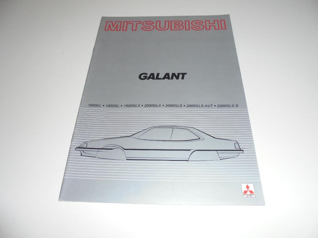 brochure Mitsubishi Galant, Ophalen of Verzenden, Zo goed als nieuw, Mitsubishi