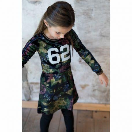 Dress like flo jurk jurkje bloemen 140, Zo goed als nieuw, Jurk of Rok, Dress like flo, Verzenden