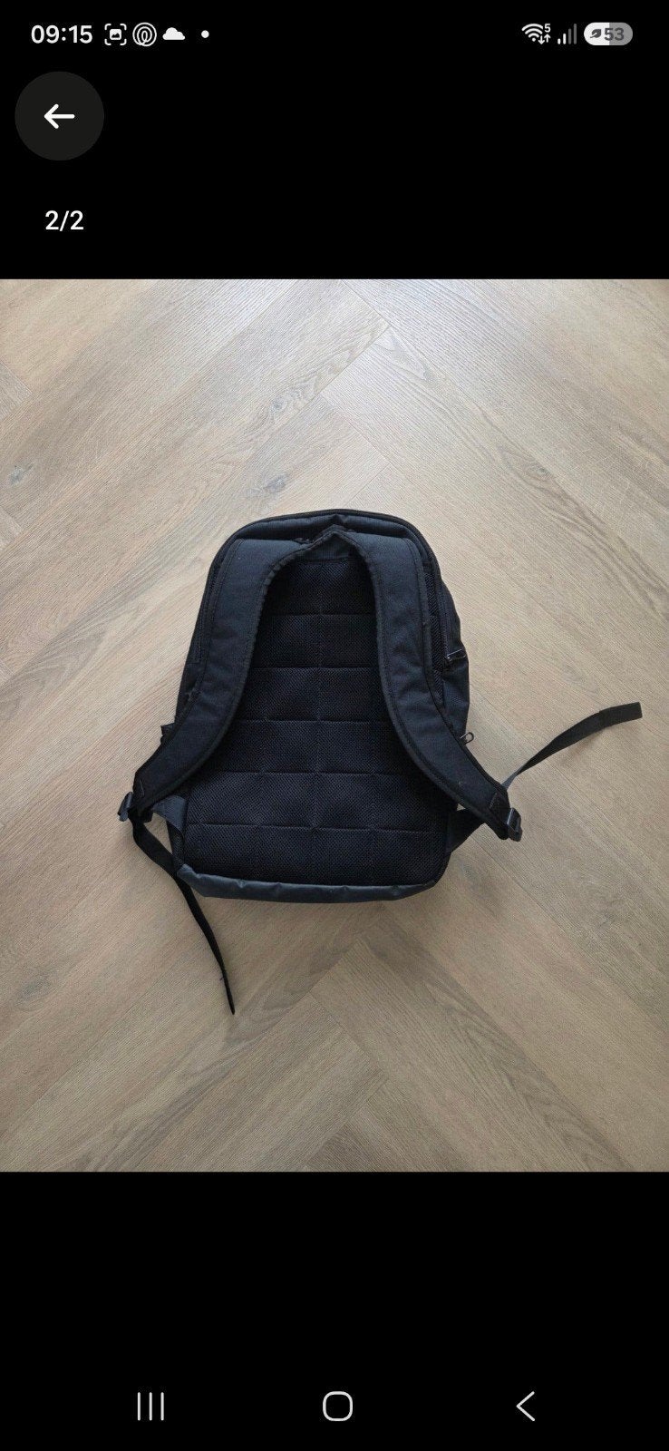 Nike schooltas - Zwart en stevig, Rugtas, Zwart, 40 tot 50 cm, Ophalen of Verzenden