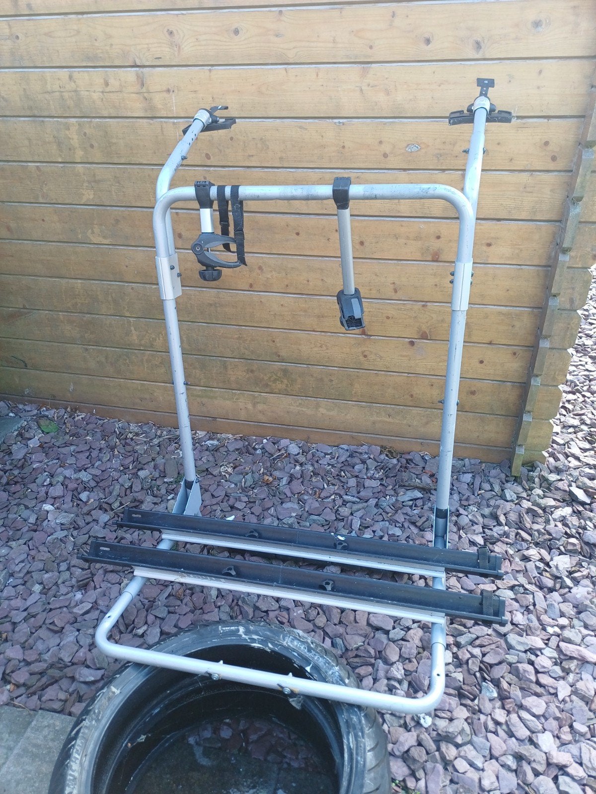 Thule BackPac 973 Fietsendrager voor achterklep, Ophalen, 2 fietsen, Gebruikt, Achterklepdrager