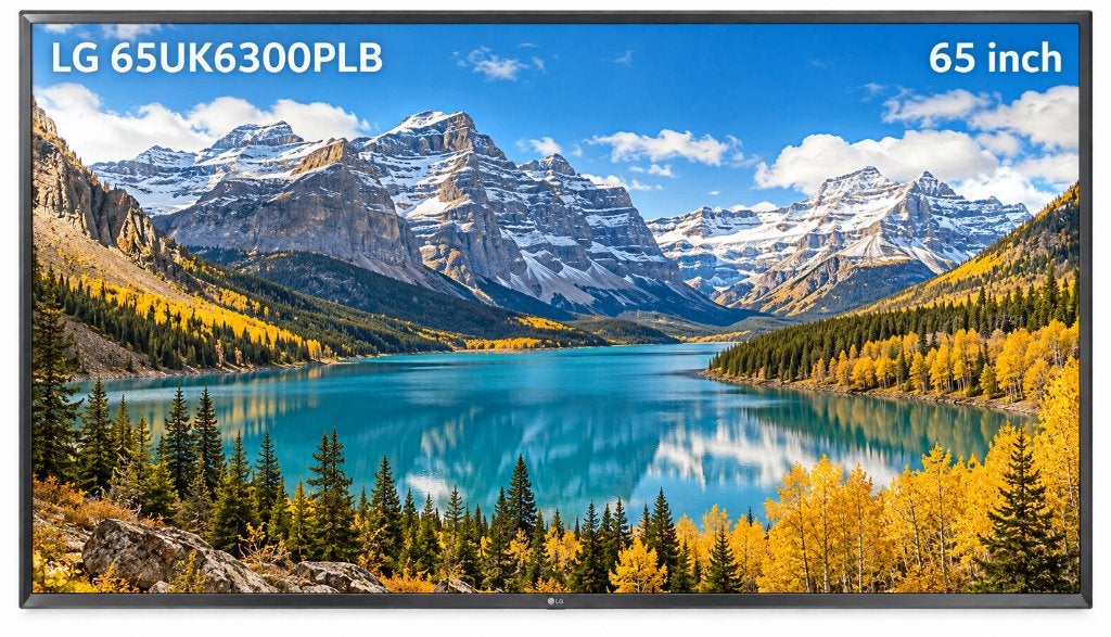LG 65UK6300PLB – 65 inch – 4K UHD Smart TV – zonder voet, Audio, Tv en Foto, Ophalen of Verzenden, Nieuw, Minder dan 2 meter, HDMI-kabel