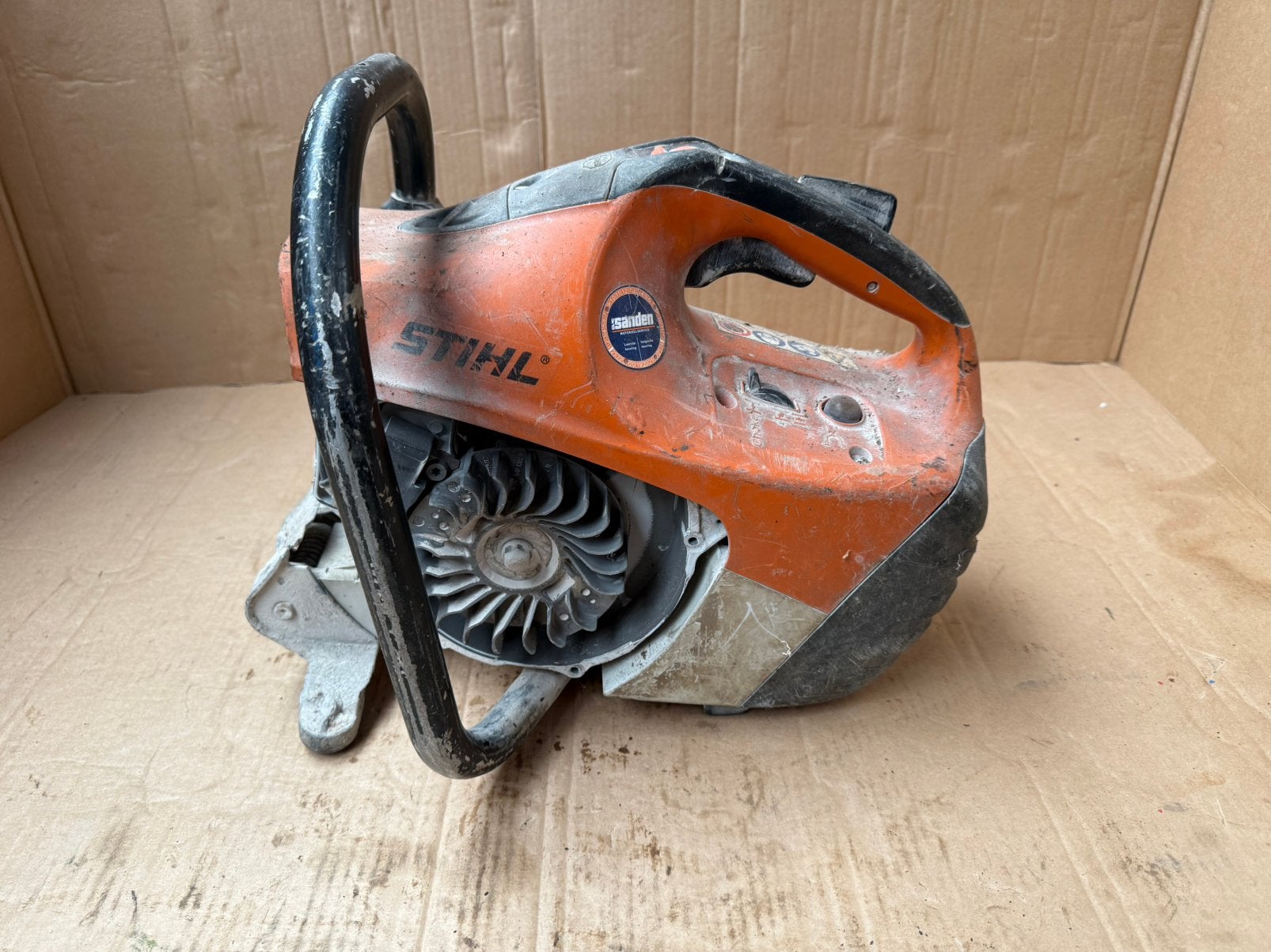 Stihl TS410 TS420 gedeelte bandenslijper doorslijper, Ophalen of Verzenden, Gebruikt