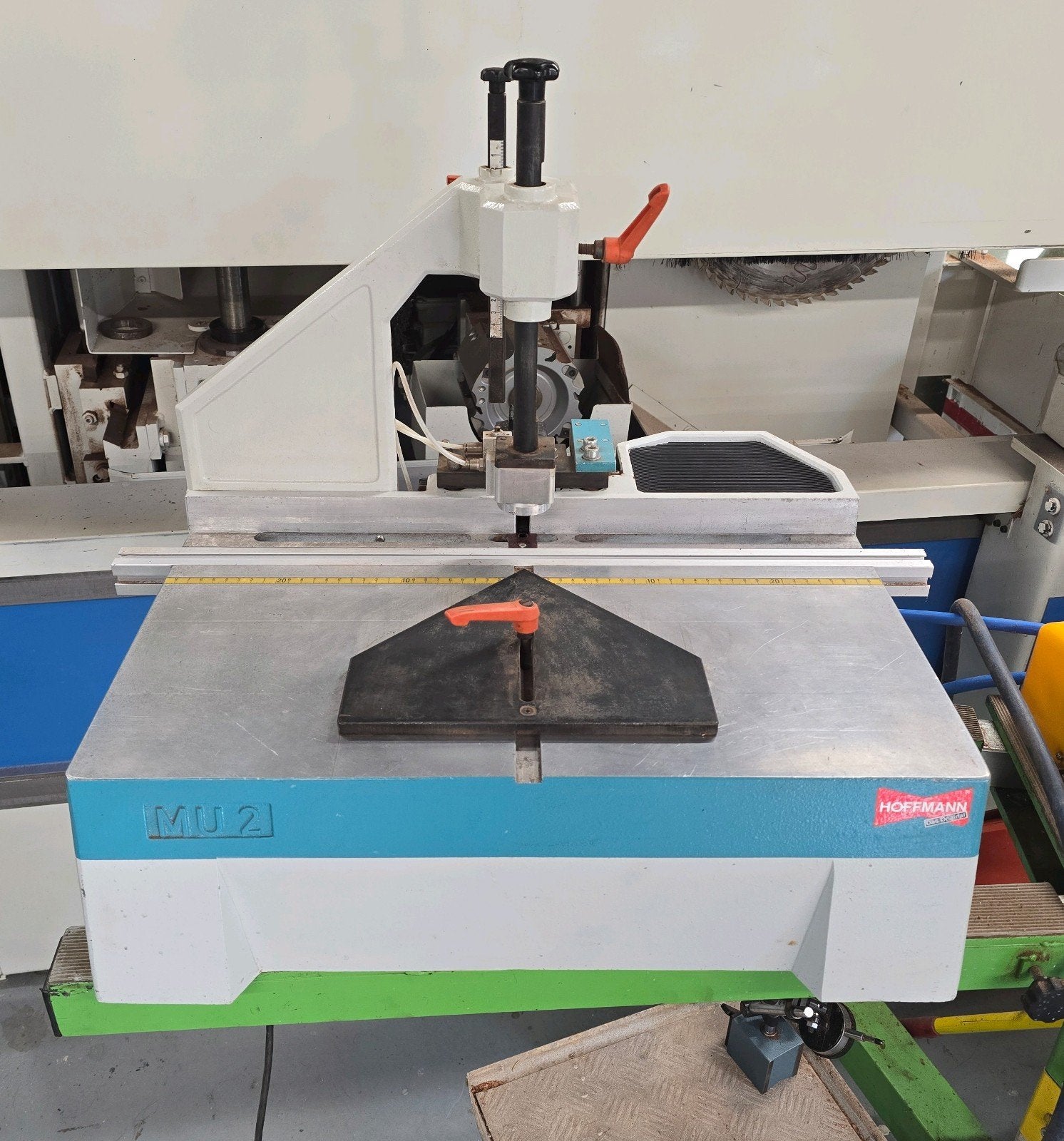 Hoffmann MU-2 P (Pneumatisch) zwaluwstaartfreesmachine, Ophalen of Verzenden, 1200 watt of meer, Overige typen, 70 mm of meer