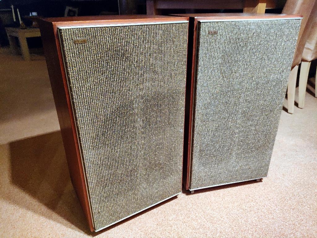 LEAK Sandwich (60’s vintage) in originele staat, Zo goed als nieuw, Minder dan 60 watt, Front, Rear of Stereo speakers, Ophalen