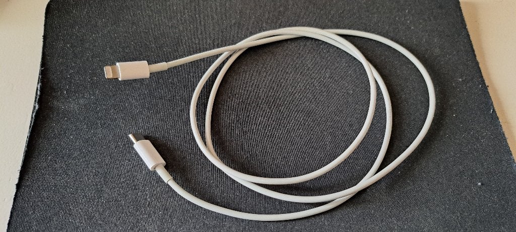 Apple Lightning 8 Pins to USB-C kabel, Ophalen of Verzenden, Gebruikt, Snoer of kabel, Apple