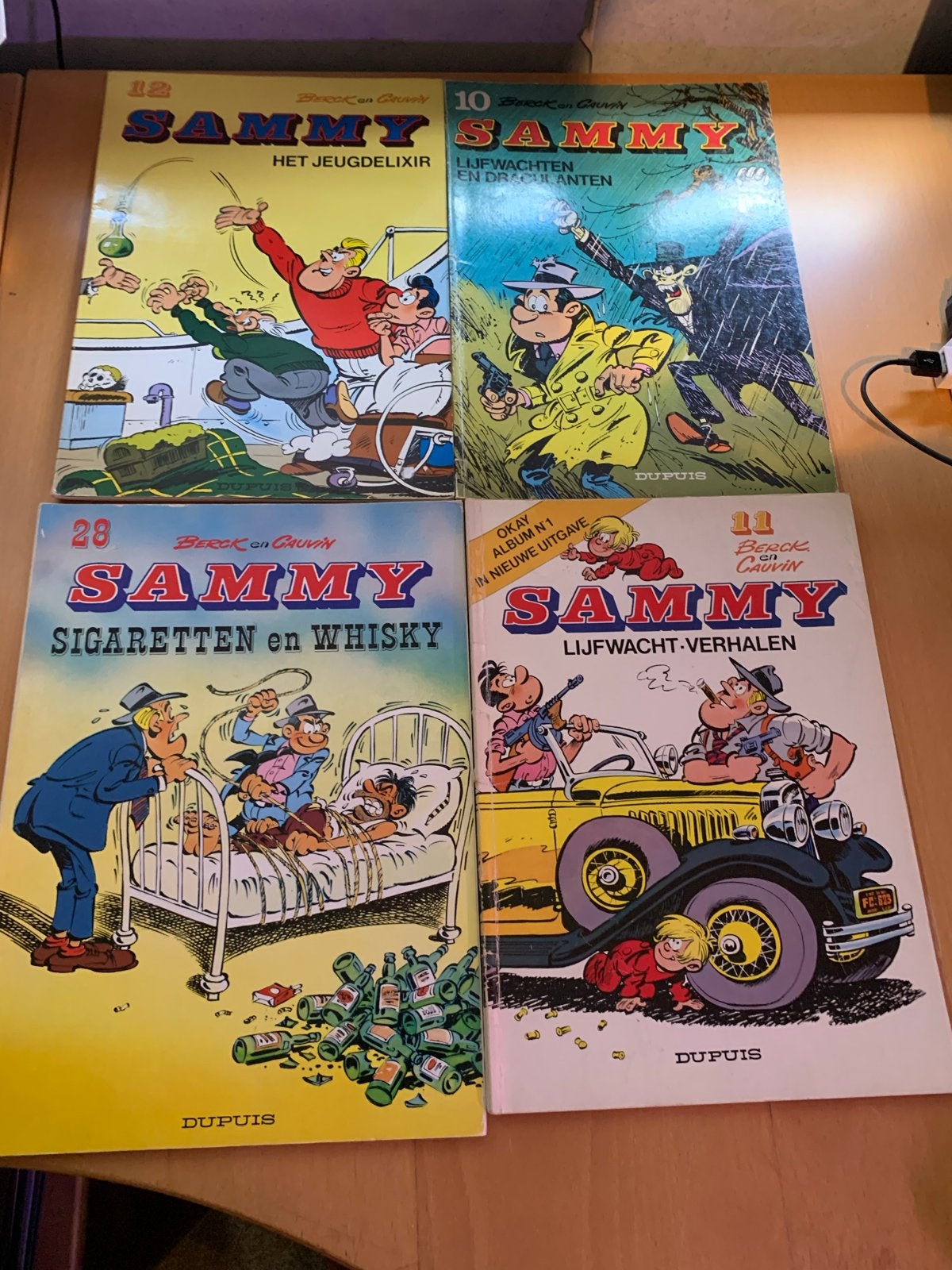 Sammy stripboeken - Diverse nummers 5 albums, Meerdere stripboeken, Ophalen of Verzenden, Gelezen